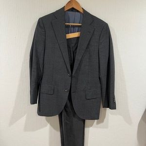 SUITSUPPLY 36S SLIM FIT PURE WOOL GREY SUIT